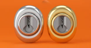 Defender magnetico con l'occlusore che copre la toppa